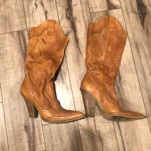 BCBGirls Cowboy Boots. Softest leather ever!!